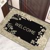 Retro Light Luxury Non-Slip Entrance Mats for Home & Bedroom