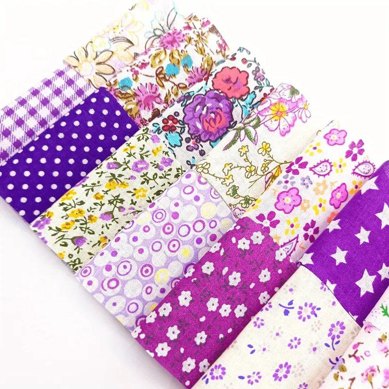 40 шт./набор однотонный фиолетовый лоскутное одеяло рулет для рукоделия шитья своими руками поделок, 6,5 см x 50 см