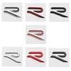 UDXKW1 Metal New RLINE Logo Car Front Grille Emblem Rear Trunk Stickers for Volkswagen VW Golf 7 8 GTI Beetle Passat Tiguan Jetta POLO