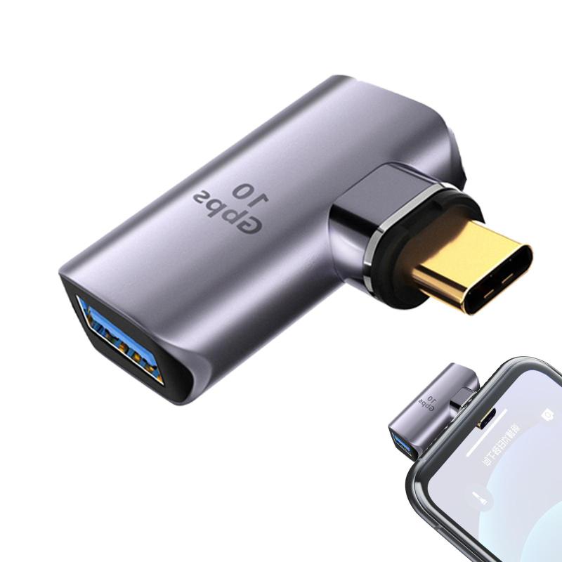 Магнитный кабель-адаптер USB Type C C Папа к A Мама Type-c к USB A Кабель-конвертер Совместимый для