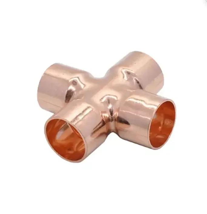 1/4" 3/8" 1/2" 5/8" 3/4" 1" Дюйм 6.35-54мм Прямой Угольник Тройник Y U P-образный 4-ходовой Крестовина Медный Пайка Трубопровод Фитинг Кондиционер