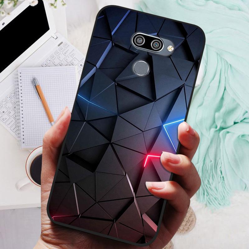 for LG K50 Q60 Case K 50 Soft TPU Silicone Phone Covers for LG Q60 LGK50 K 50 LGQ60 Case Bumper Q 60 Shockproof Coque Cover