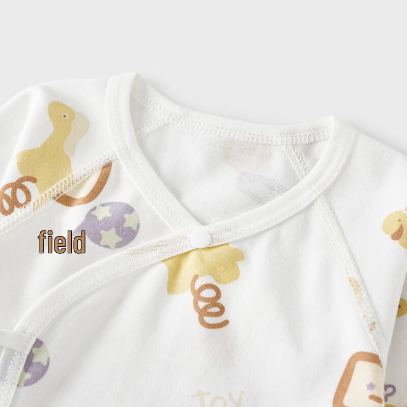TONGTAI Newborn Pure Cotton Kimono Bodysuit