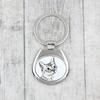 Singapura Cat - Keychain with a Cat, Keychain with a Print, Personalized Pendant from the Art-Dog Brand