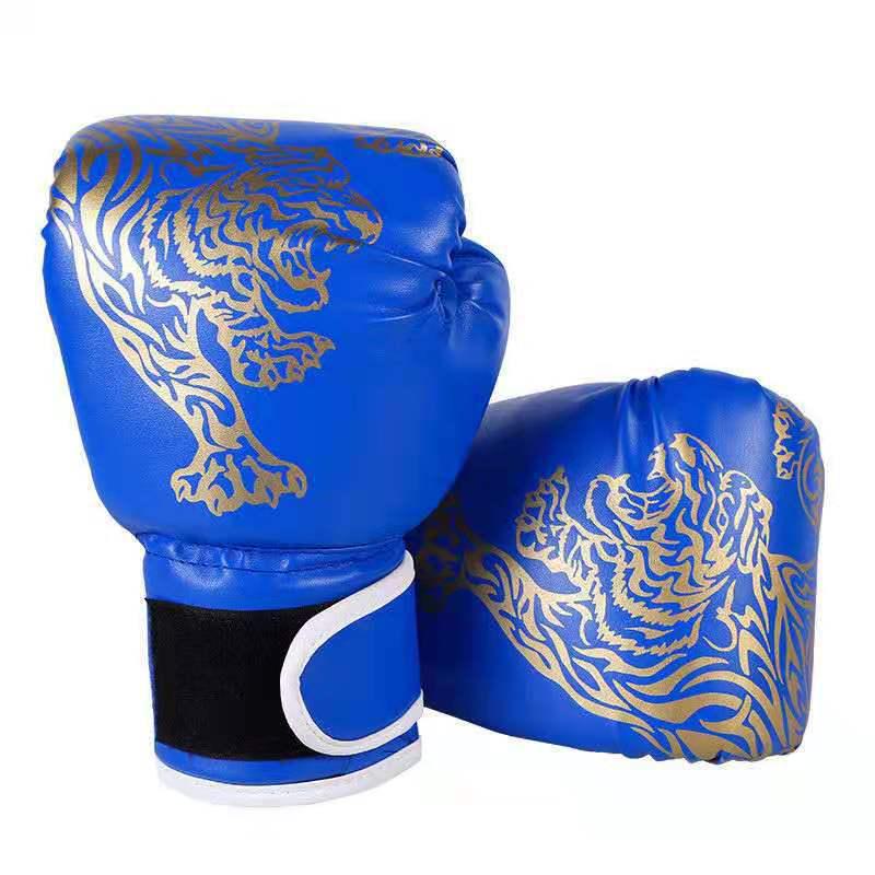 Half-Finger Tiger Claw Boxing Gloves for Children and Adults - Thickened Sanda Training and Sparring Gloves