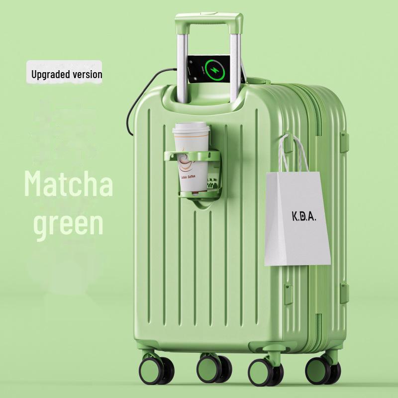 2024 Многофункциональный чемодан на колесиках: 20-дюймовый женский чемодан для ручной клади и 24-дюймовый мужской чемодан с паролем