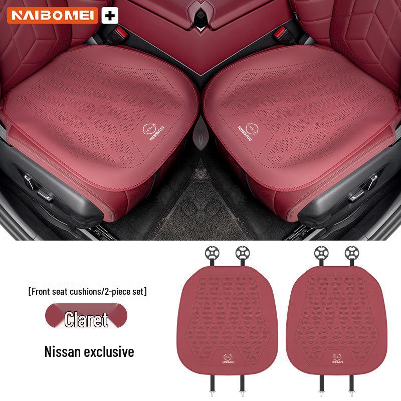 Автомобильные чехлы для сидений, совместимые с Nissan X-Trail, Sylphy, Qashqai, Teana, Tiida и Livina (Передний задний)