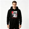 Men's Casual Print Pullover Hoodie, Anime Character Pattern Long Sleeve Sweatshirt for Daily Wear