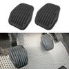 Car Brake Brake Clutch Clutch Pedal Pad Cover Replacement Black Rubber