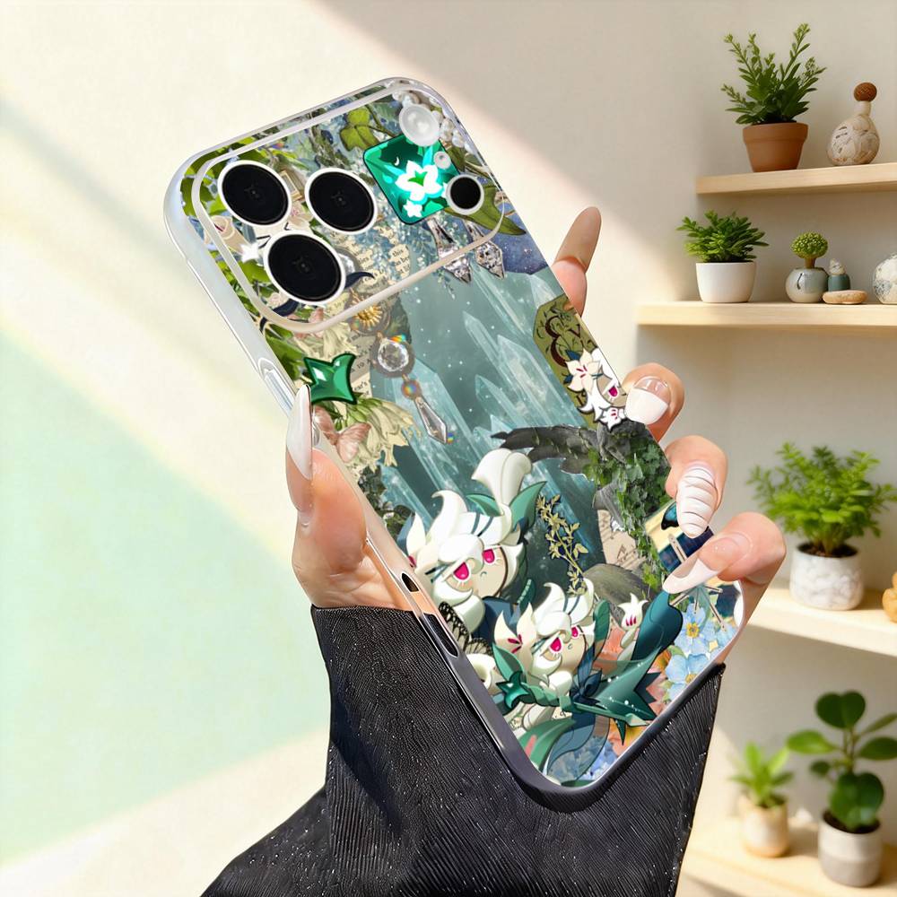 R-Run K-Kingdom White lily For iPhone 11,12,13,14,15,16,17,Pro,Max,Plus,Mini,SE4,E Phone Case With Magsafe Wireless