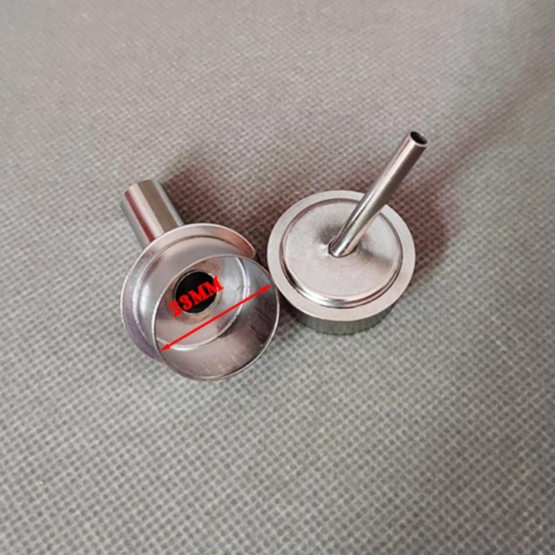 Stainless Steel Hot Air Tool Resisting Nozzles Heat Nozzle Set 7Pieces Set for Quick 861DW Welding Mouthpiece