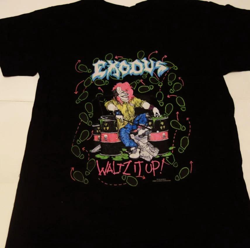 Exodus Band Gift For Fans Black T-Shirt Cotton All Size S-5XL NI356