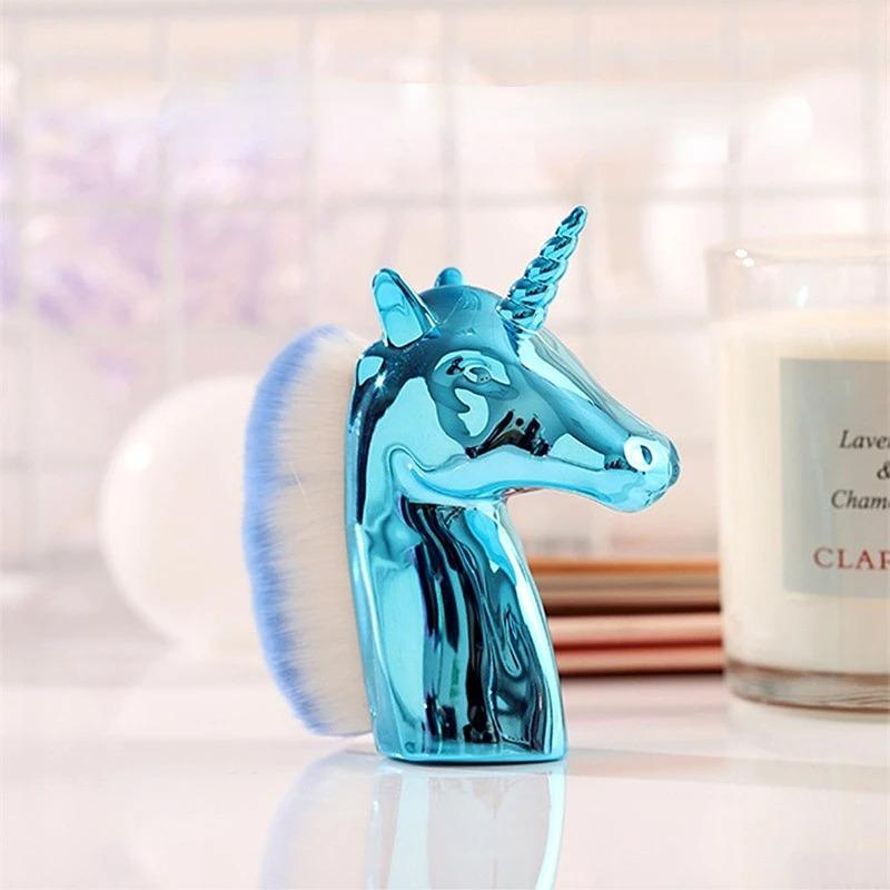 Powder Brush Professional Blush Makeup Brushes Large Cosmetic Face Cont Cosmetic Face Cont Brocha Colorful Make Up Tools