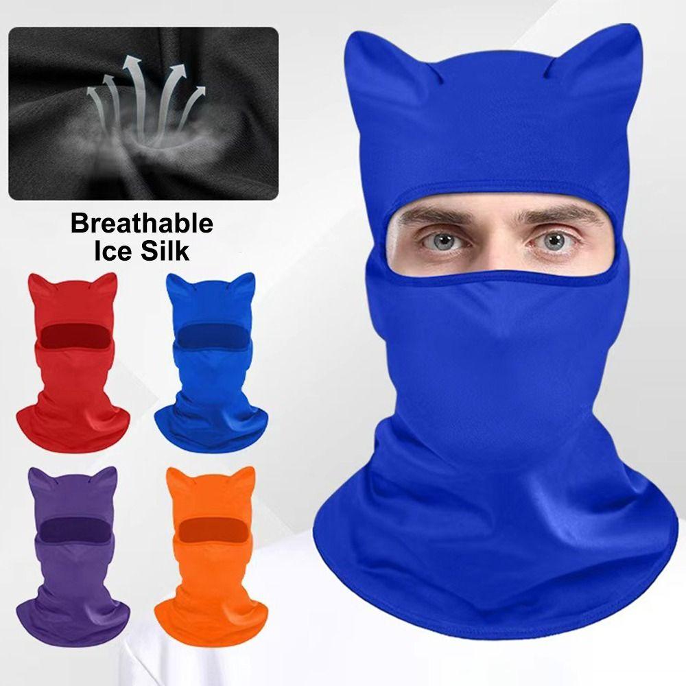 Quick Dry Motorcycle Mask Breathable Bandana Hood Fashion Neck Cover  Skiing