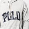 Polo Ralph Lauren Logo Solid Color Hooded Casual Sweatshirt Men sweatshirt Gray 710823897-002