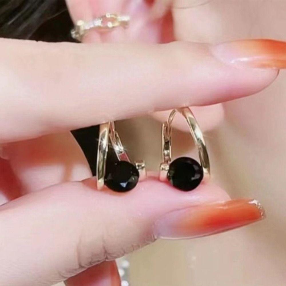 For Weight Loss Magnetherapy Germanium Earrings Lymphatic Drainage Ear Stud For Weight Loss