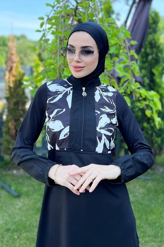 Женский Мусульманский Скромный Исламский Полный Чехол Буркини Пляжный Купальный Костюм Купальники Хиджаб Пляжная Одежда Купальник 