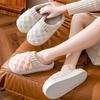 Хлопковые тапочки женские весенне-осенние зимние для дома, комнатные, нескользящие, домашние, теплые, зимние, плюшевые, для пары, мужские