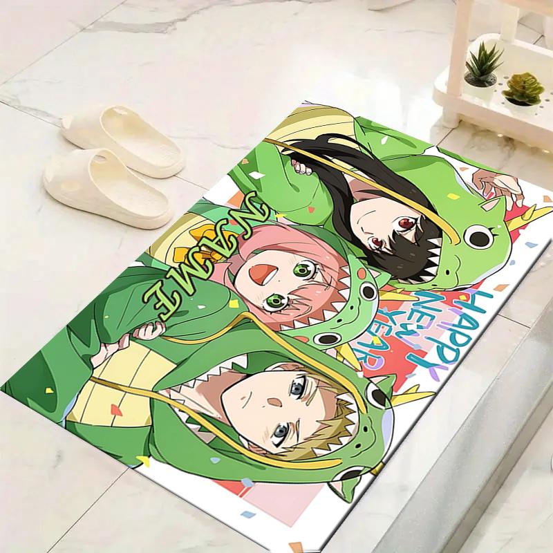 Custom 1Pc Spy Family Adventure Rug Office Carpet Indoor Outdoor Entrance Doormat Nonslip Soft And Comfortable Living Room D2915260