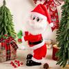Happy Twerking Santa Claus Doll Funny Dancing Animated Xmas Plush Toy Electric Music Singing Santa Claus Christmas Decorations