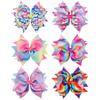 6Pcs Hairpin Set Lovely Hair Accessories for Kid Girls Headwear Double Bubble Bow Headwear Children's Gift New Pattern