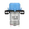 DC24V микро-жидкий перистальтический насос для воды для аквариумной лаборатории аналитический 2*4 мм(синий)