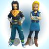 New 23.5CM Anime Android 17 18 Figure Android 18 PVC Action Figures Collection Model Toys for Children Christmas Gift