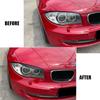Для BMW аксессуары 1 серии E81 E82 E87 E88 2008-2013 автомобильные фары лампы брови веки крышка отделка детали