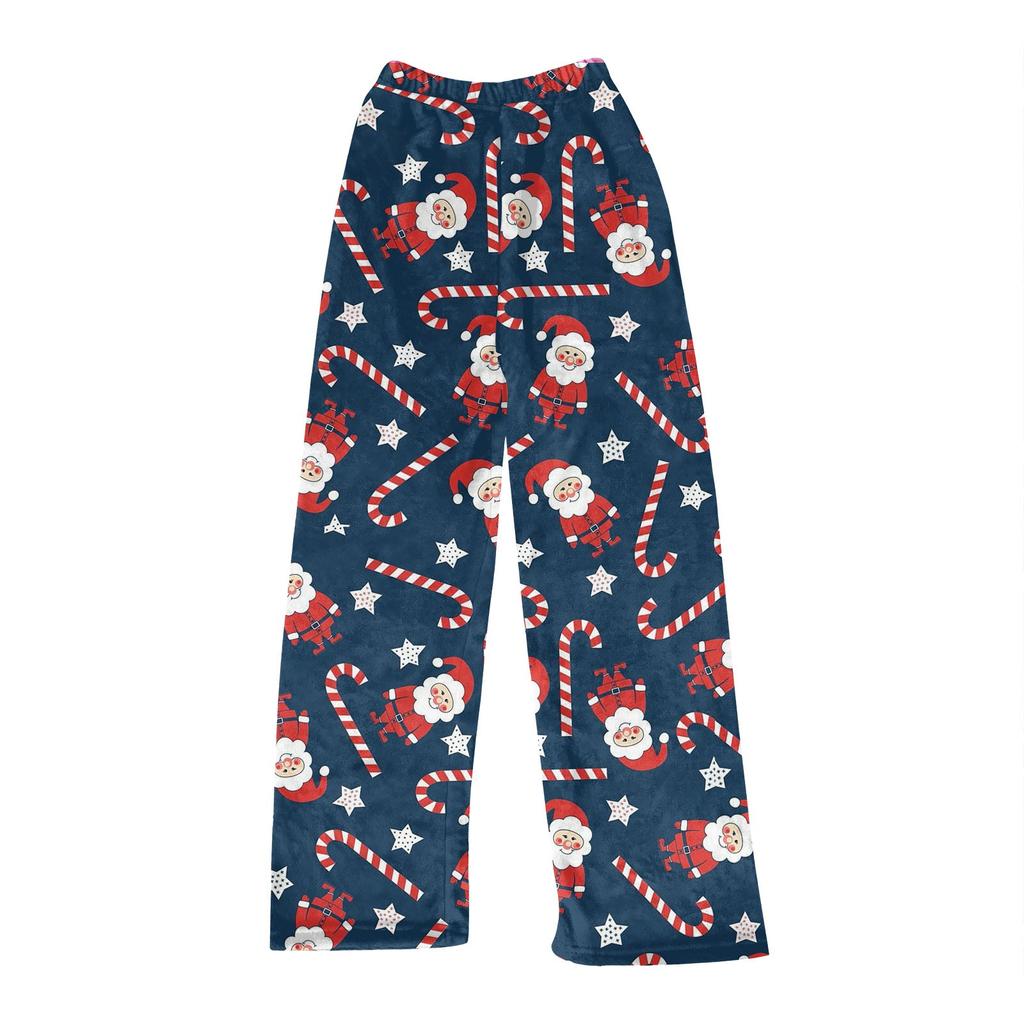 Женские осенне-зимние клетчатые брюки полной длины, спортивные брюки