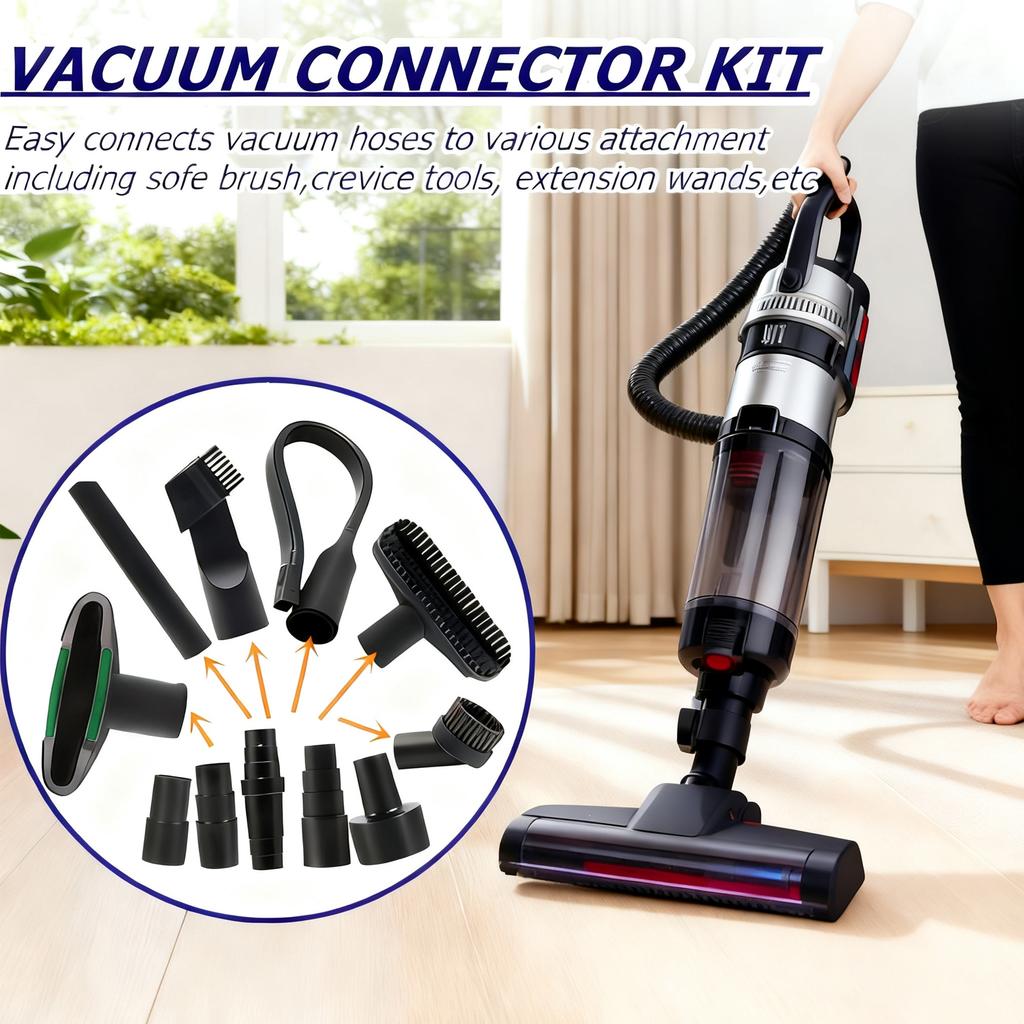 Универсальный адаптер-конвертер для пылесоса, шланг для трубки 50/42/34/30/23 мм, соединительные аксессуары