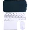 Amerbtech Keyboard Case, Compatible with Logitech, Apple, Lenovo, Keychron, Buffalo, Anker, ELECOM, and Microsoft, 12-inch Wireless Bluetooth Keyboard