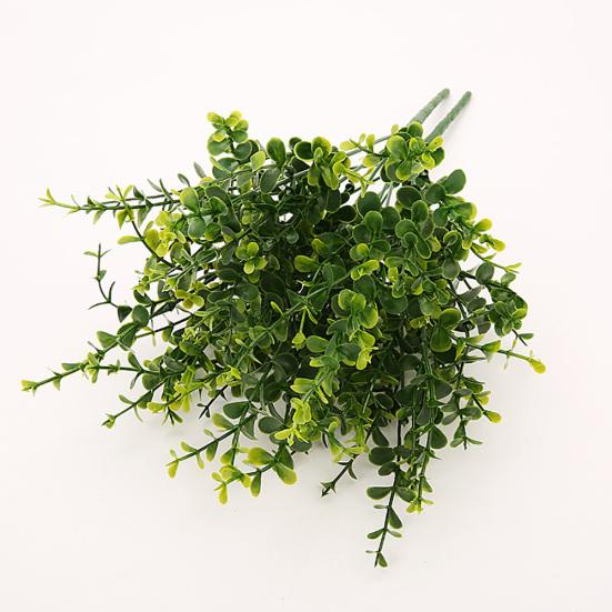 1шт пластиковые поддельные искусственные зеленая трава бонсай ремесло сад домашний офис декор