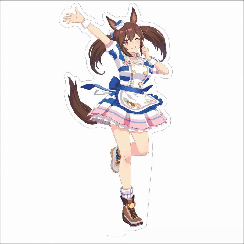 Япония красивая дербиль 15 см персонажи мультфильмов акриловая двухсторонняя подставка модель каваи милая офисная декоративная панель постоянные поклонники записи