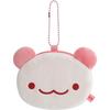 Кошелек-монетница из плюша San-X Universe Momo Panda CK71902 Кавайный персонаж, кошелек для монет с шариковой цепочкой
