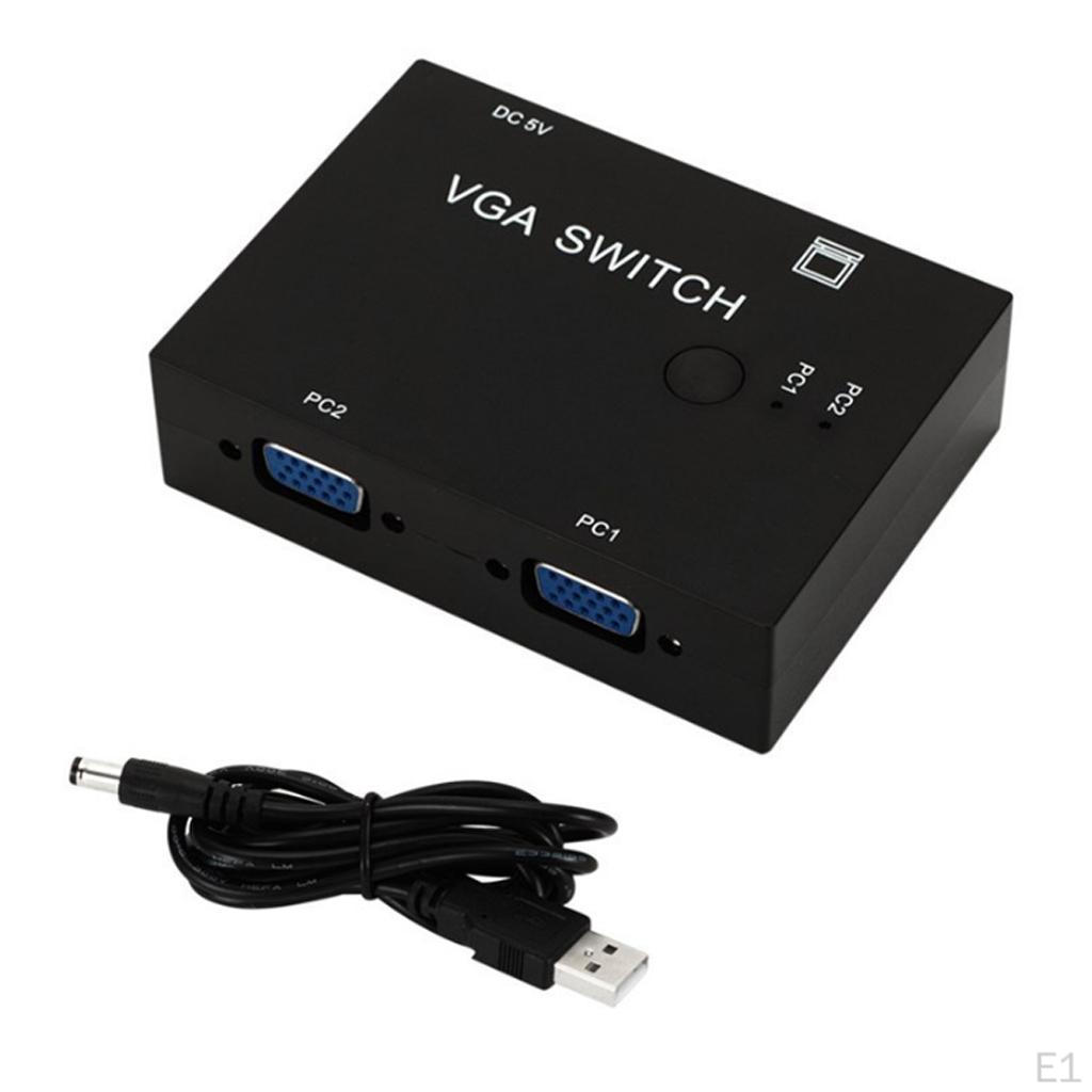 2 Port VGA Multipliter Switcher for LCD PC