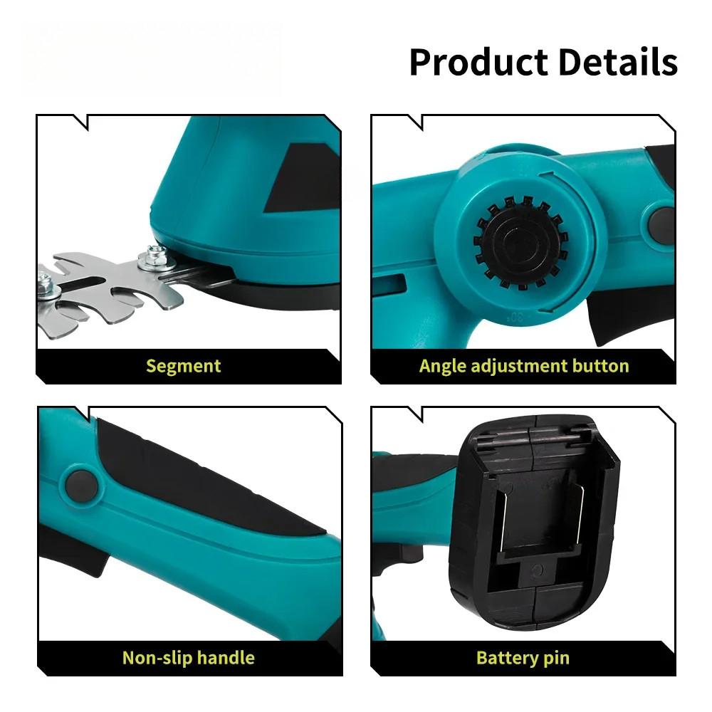 20000 об/мин 2 в 1 электрический кусторез аккумуляторная портативная газонокосилка бытовые прополка кустарников садовые электроинструменты