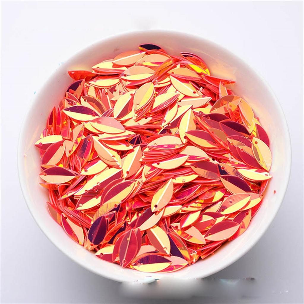 Золотые блестки пайетки своими руками 6 × 15 мм трехмерные бусины свадебное платье аксессуары аксессуары украшения для вечеринки пайетки