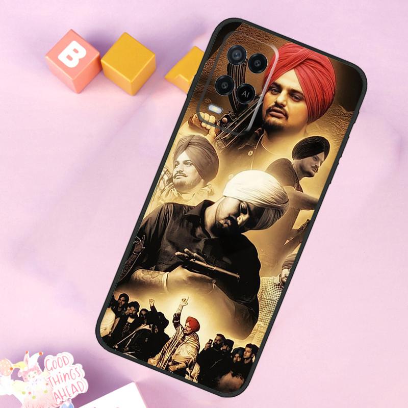 Sidhu Moose Wala Case For Oppo A60 A80 A40 A15 A16 A17 A57 A94 A74 A54 A76 A96 A18 A38 A58 A78 A98 A5 A6 Pro