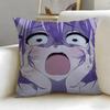 anime Engage Kiss Cushion Cover Soft  EasyWash Pillow Case  Versatile for Couch Bed Travel and Office