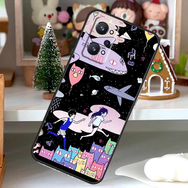 Чехол для телефона OPPO Realme C55 C35 C33 C31 C30 C25 C21Y C11 GT Neo 5 3T 2T Realme 10 9 11 Pro Plus с игрой Omori