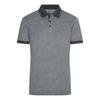 James and Nicholson Mens Heather Polo Shirt