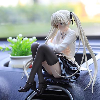 Аниме фигурка мультфильм Yosuga No Sora Kasugano Sora фигурка хост-компьютерный декор шасси украшения автомобиля игрушечные лошадки