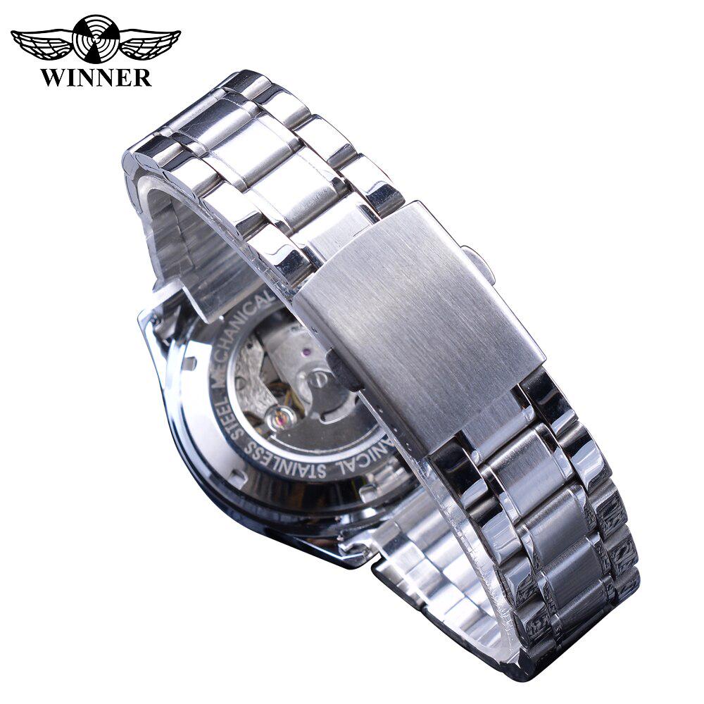 Мужские механические часы T-Winner из нержавеющей стали