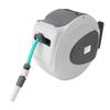 Retractable Garden Hose Reel 65.6ft 1/2inch Hose Any Length Lock Auto Rewind Swivel Bracket Wall