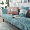 Winter Thickened Flannel Plush Sofa Cushion Winter Antislip Four Seasons Universal Simple Modern Cushion Cover Towel