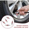 200pcs Valve Stem Cores Replacement Kit, Tire Valve Stems Standard Valve Core Universal Tire Valve Core Kit, Premium Tyre Tire Valve Cores for Most
