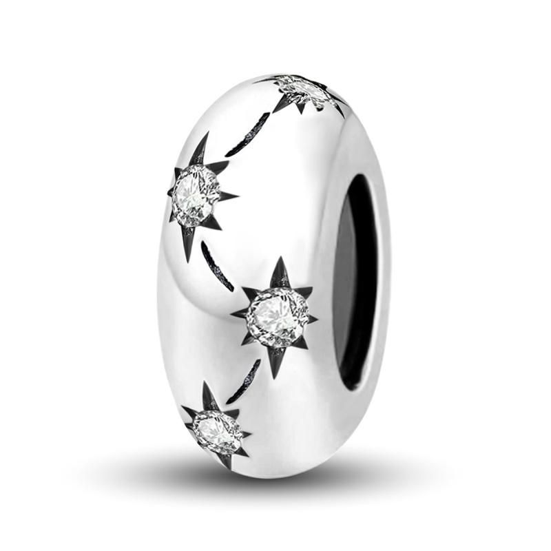 Медные Синие Сова Девочка Луна Звезда Подсолнух Птица Шармы Бусины Подходят для Оригинальных Пан Браслетов Браслетов Изысканные Ювелирные Изделия Подарок