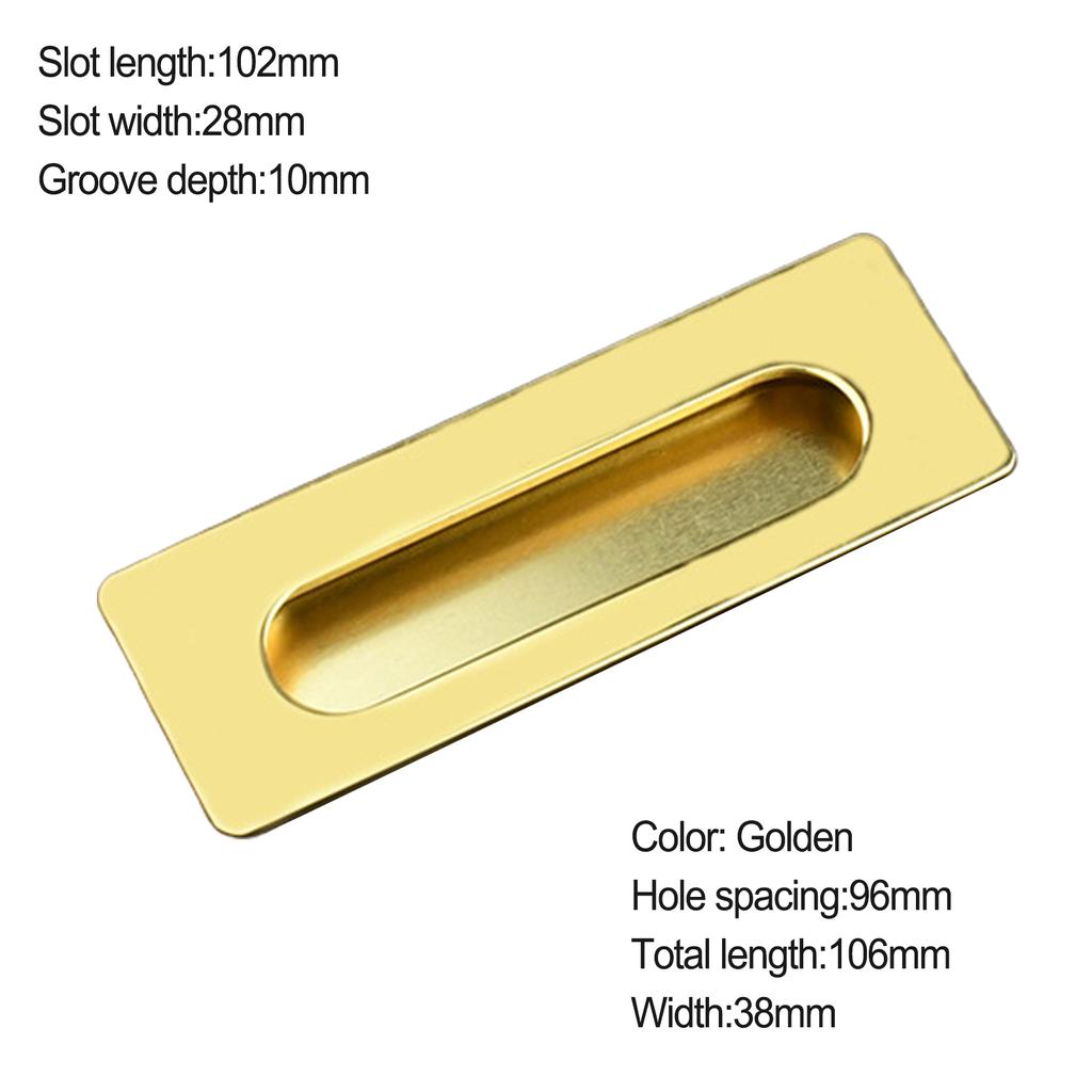 С винтами ручка шкафа цинковый сплав прорезная утопленная ручка 1 шт скрытая ручка удобная для мебели практичная