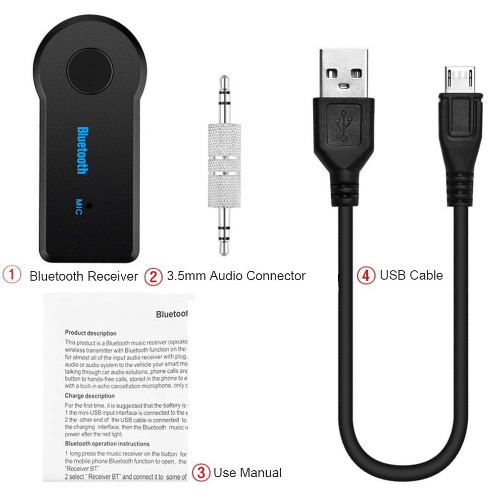 2 в 1 беспроводной Bluetooth 5,0 приемник-передатчик адаптер разъем 3,5 мм для автомобильного музыкального аудио Aux A2dp наушников приемник громкой связи