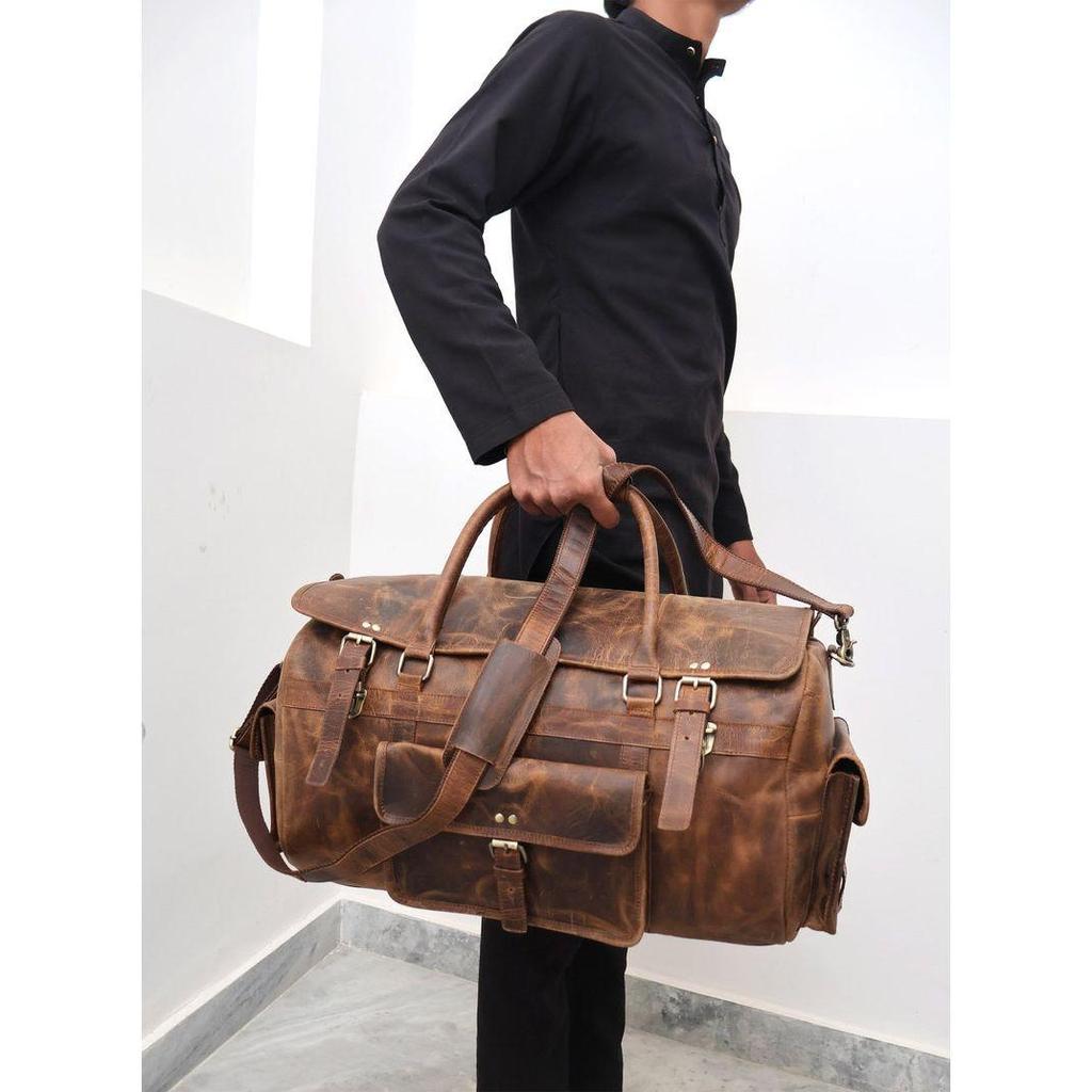Кожаная дорожная сумка, большая дорожная сумка, мужская кожаная сумка для выходных, дорожная сумка, дорожная сумка для жениха, подарочная сумка для мужа, парня
